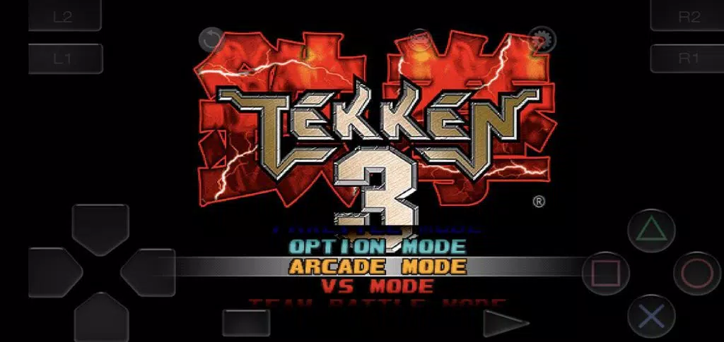 Home 3 Tekken 3 Mod APK interface